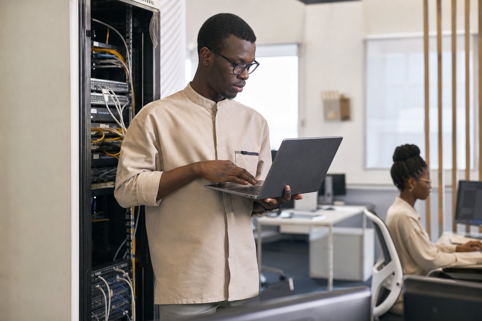 Support et infrastructure informatique gérés par Kamit